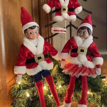 Michaels - A ready made Santa Suit for Elf on the Shelf for only $3! - Knitting Supplies Near Me - Plano, Texas