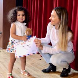 Camille French tutor - LILA graduation
