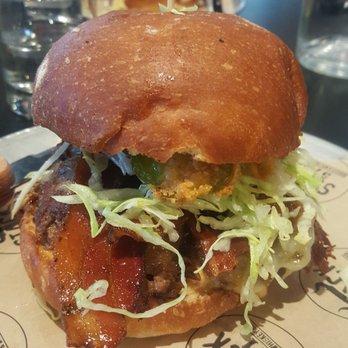 Stack 571 Burger & Whiskey Bar - Three Pepper Bomb - Burgers Near Me - Tacoma, Washington Stack 571 Burger & Whiskey Bar - Three Pepper Bomb - Burgers Near Me - Tacoma, Washington