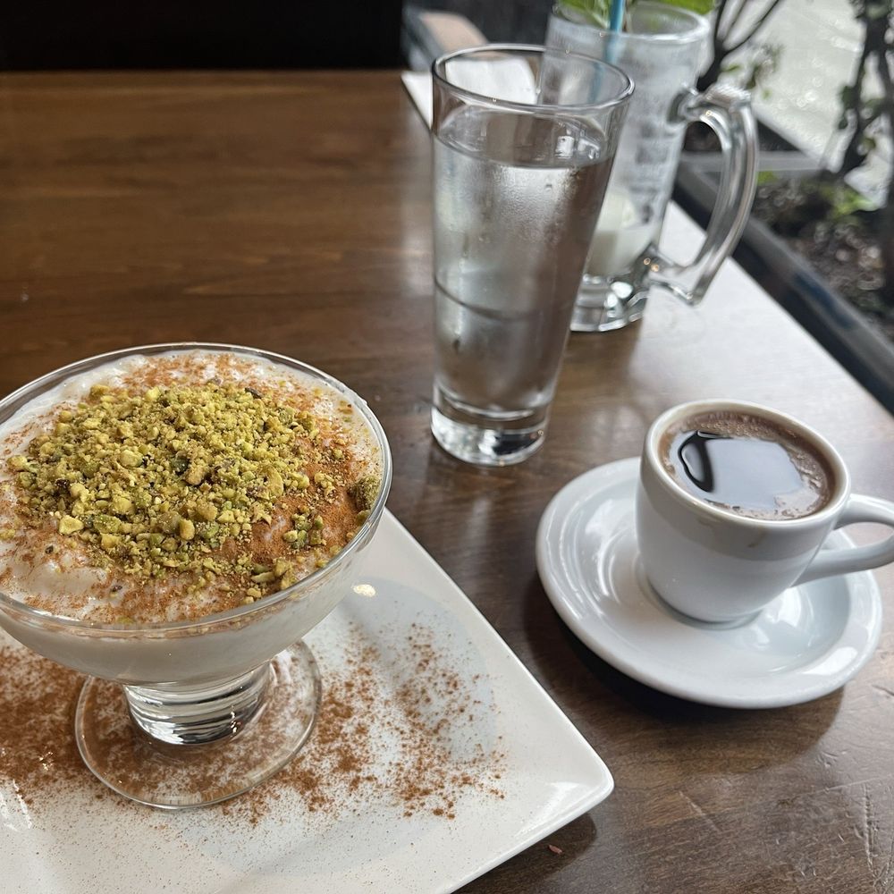 Bursa - Rice pudding and Turkish coffee - Middle Eastern Near Me - San Francisco, California