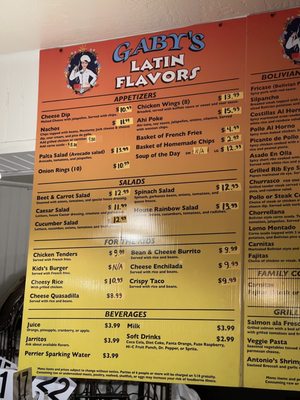 Gaby's Latin Flavors by null