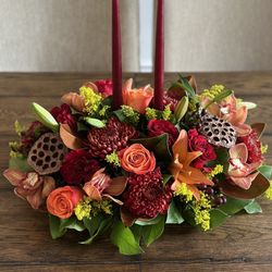 Flowers By Bernard - Thanksgiving arrangement