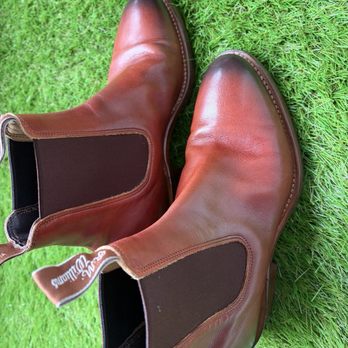 Leon's Shoe Service - Repaired boots. - Shoe Repair Near Me - Newport Beach, California