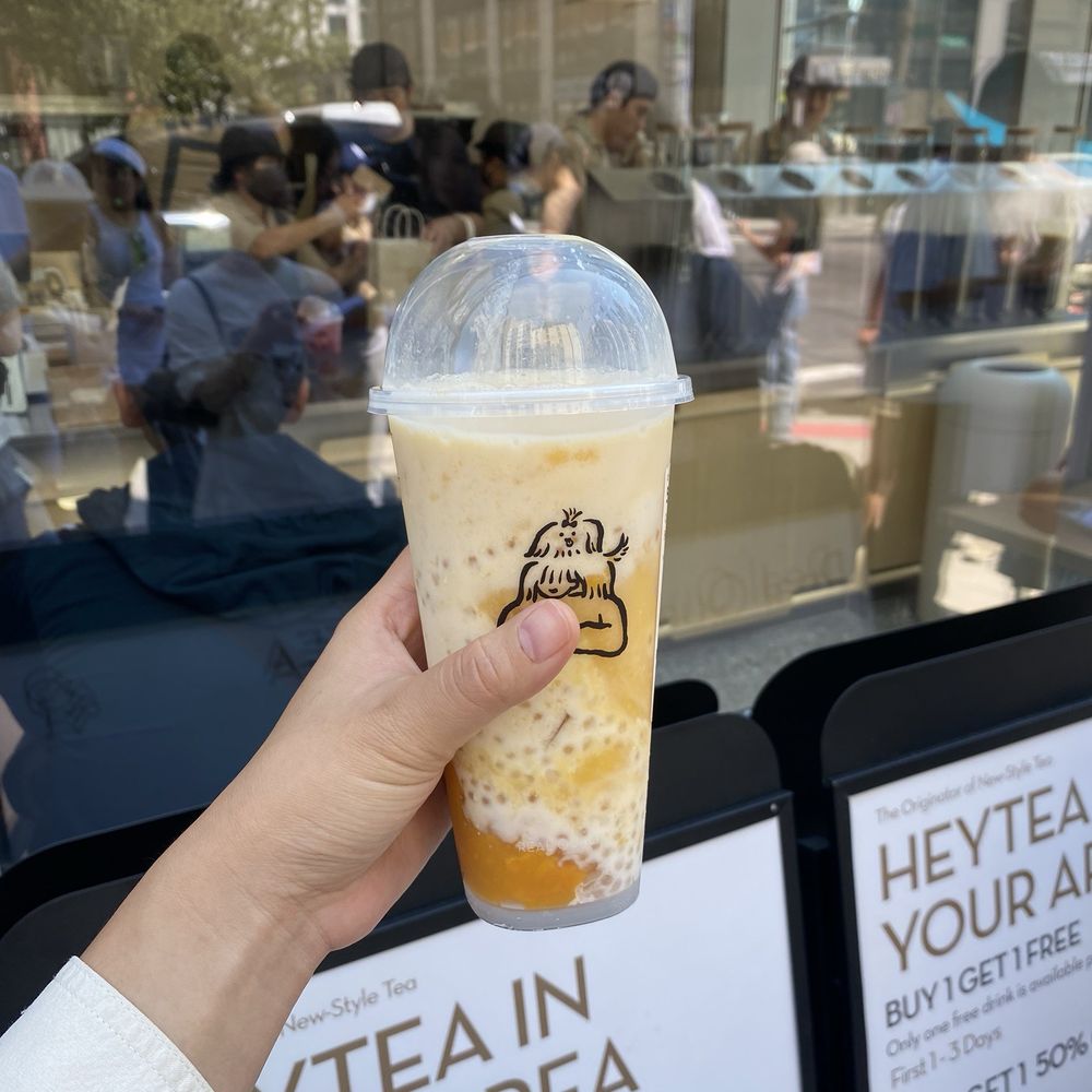 Heytea - Coconut Mango Boom - Bubble Tea Near Me - Long Island City, New York Heytea - Coconut Mango Boom - Bubble Tea Near Me - Long Island City, New York