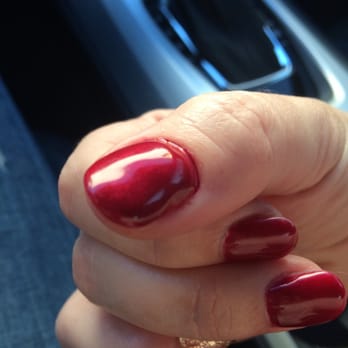 Jeannys Nails - Uneven gel and the lady painted all over my cuticles! - Nail Salons Near Me - Redondo Beach, California