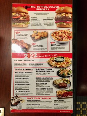 Menu photo 2 Ruby Tuesday Carrollton, GA Menu photo 2 Ruby Tuesday Carrollton, GA