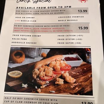 Kickin Kajun - Cajun/Creole Near Me - Renton, Washington
