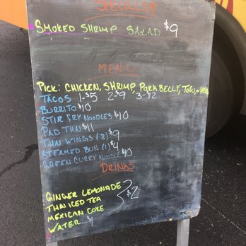 Dashi - Menu 8-17-17 - Food Trucks Near Me - North Charleston, South Carolina