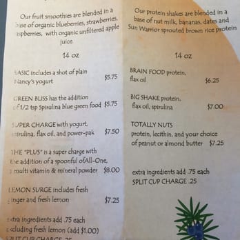 Rogue's Garden - Smoothie menu - Health Markets Near Me - Valdez, Alaska Rogue's Garden - Smoothie menu - Health Markets Near Me - Valdez, Alaska