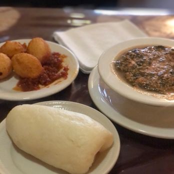 Bennachin Restaurant - Fufu and Nigerian Egusi Soup - African Near Me - New Orleans, Louisiana Bennachin Restaurant - Fufu and Nigerian Egusi Soup - African Near Me - New Orleans, Louisiana