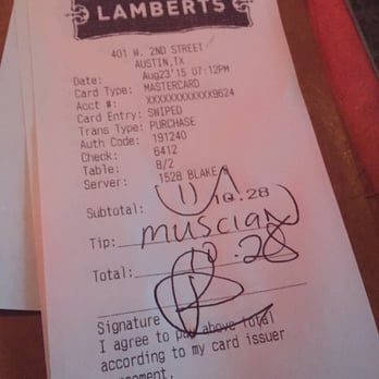Lamberts Downtown Barbecue - Worst experience ever in life . New musician NEEDED... - Barbeque Near Me - Austin, Texas Lamberts Downtown Barbecue - Worst experience ever in life . New musician NEEDED... - Barbeque Near Me - Austin, Texas