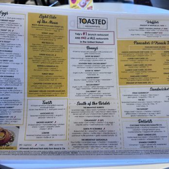 Toasted Del Mar - Menu - Breakfast & Brunch Near Me - San Diego, California Toasted Del Mar - Menu - Breakfast & Brunch Near Me - San Diego, California