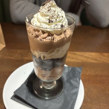 Cabin Club - Chocolate Mousse Parfait - Steakhouses Near Me - Westlake, Ohio Cabin Club - Chocolate Mousse Parfait - Steakhouses Near Me - Westlake, Ohio