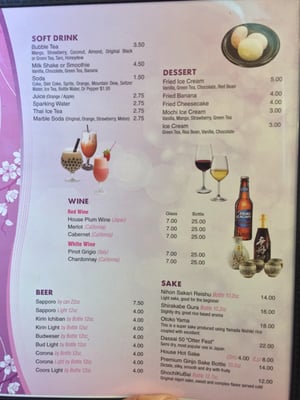 Menu photo 1 Ichigo Sushi Bossier City, LA Menu photo 1 Ichigo Sushi Bossier City, LA