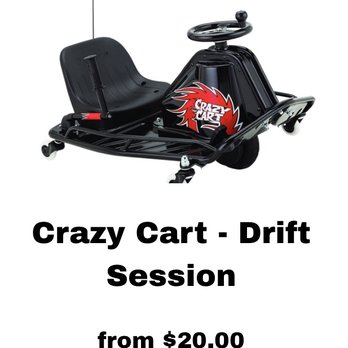 Razor Sports - Crazy Cart Sessions are about 12-15 minutes - Go Karts Near Me - Aiea, Hawaii Razor Sports - Crazy Cart Sessions are about 12-15 minutes - Go Karts Near Me - Aiea, Hawaii