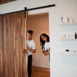 The NOW Massage Oak Lawn - Welcoming entrance and boutique interior at The NOW Massage Oak Lawn near Uptown Dallas and the Medical District.
