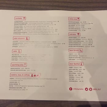 CO - Menu - back 2 of 2 - Vietnamese Near Me - Charlotte, North Carolina