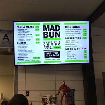Madbun - Menu - Asian Fusion Near Me - Rancho Cucamonga, California