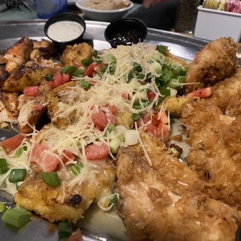 Lazy Days South - Brought in our catch. Fresh Mahi, blacked, Lazy Days style and Coconut. - Seafood Near Me - Marathon, Florida Lazy Days South - Brought in our catch. Fresh Mahi, blacked, Lazy Days style and Coconut. - Seafood Near Me - Marathon, Florida