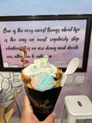 Waffle Bar by null