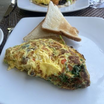 Indigo 4 - Veggie omelette - Caribbean Near Me - St. Thomas, Virgin Islands