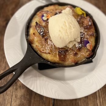 Leoness Cellars - Bread pudding with edible flowers (I'm guessing), five stars! - Venues & Event Spaces Near Me - Temecula, California