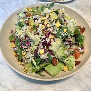 Flower Child - Turkey avocado Cobb salad, delicious! - Salad Near Me - Houston, Texas Flower Child - Turkey avocado Cobb salad, delicious! - Salad Near Me - Houston, Texas