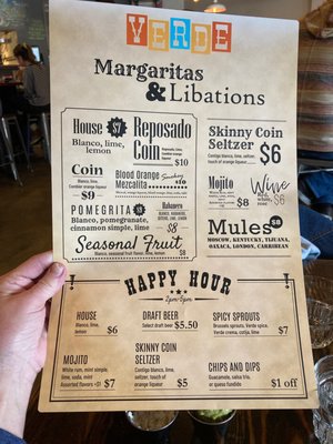 Menu photo 1 Verde Boulder, CO