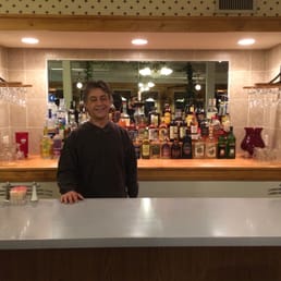 There's a new bar at The Log Cabin... come join Tom for a drink! There's a new bar at The Log Cabin... come join Tom for a drink!