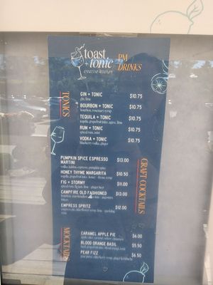 Menu photo 7 Toast + Tonic Creative Kitchen Mystic, CT