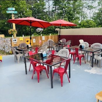 The Grill - Outdoor seating - Burgers Near Me - Harshaw, Wisconsin