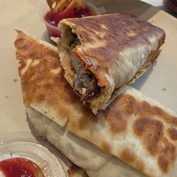 Beef gyro wrap Beef gyro wrap
