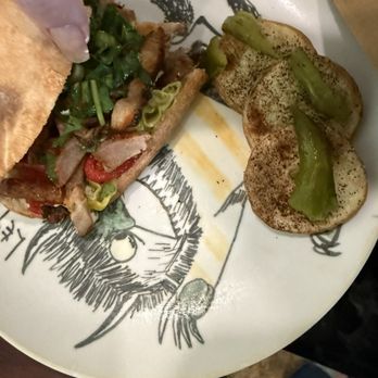 Art’s Pizza and Bakery - This is the pork Shawarma with Armenian-Style Roasted Potatoes - Pizza Near Me - Carmichael, California