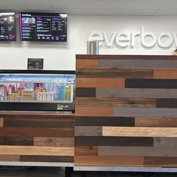 everbowl - Prep area with menus in the background - Acai Bowls Near Me - Brownsburg, Indiana