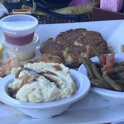 Mathews Grill and Deli - Seafood platter