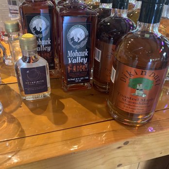 serious brewing - a variety of bottles of whiskey - Breweries Near Me - Howes Cave, New York