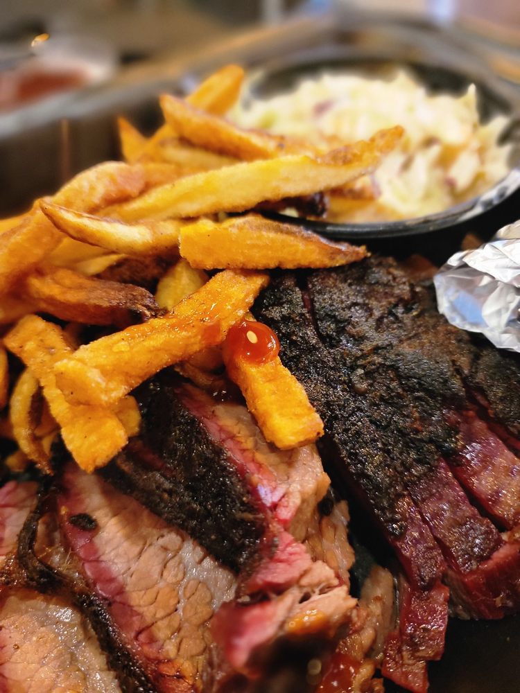 Food from Mission BBQ