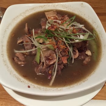 Tukdin - Oxtail soup. Aromatic spices and melting, almost creamy meat. The portion was enough for two as an appetizer. - Malaysian Near Me - London, XGL