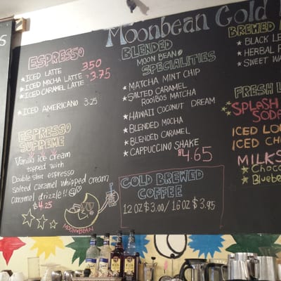 Menu photo 6 Moon Bean Coffee Company Toronto, ON