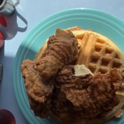 Photo of The Madison Diner - Bainbridge Island, WA, United States. Chicken N' Waffles