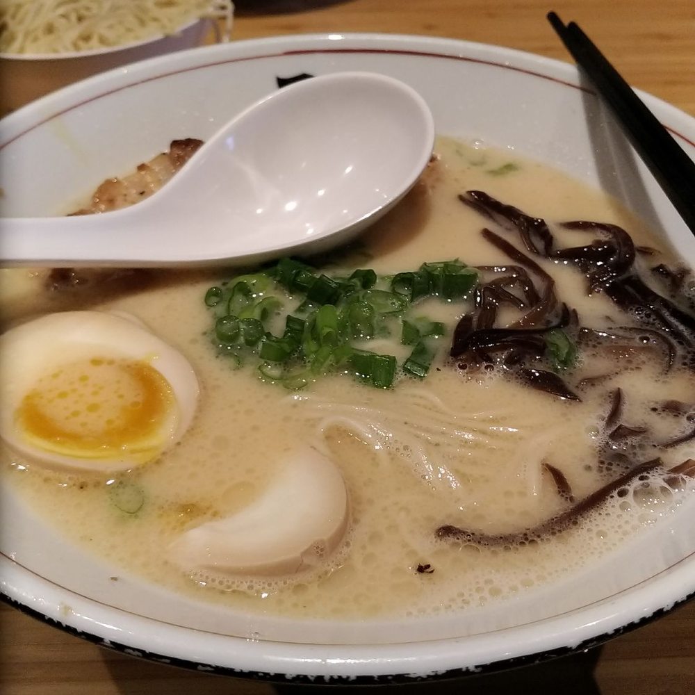Sansotei Ramen - Tonkotsu $11.5 with extra noodle +$1.5 - Japanese Near Me - Markham, Ontario Sansotei Ramen - Tonkotsu $11.5 with extra noodle +$1.5 - Japanese Near Me - Markham, Ontario