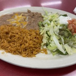 Sarita's Mexican Restaurant - Fixings for fajita platter.