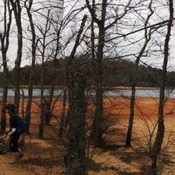 Jackrabbit Mountain Bike Trails - Panoramic view at the SABA (sp?) lake loop