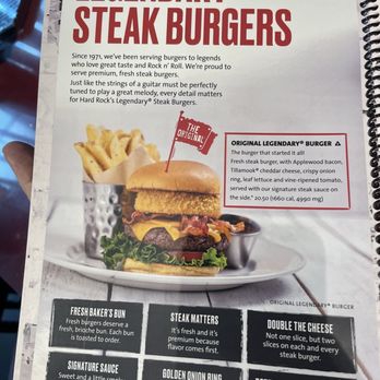 Hard Rock Cafe - Full menu and pricing - as of Dec 18, 2024 - 4 of 10 - American Near Me - Tampa, Florida Hard Rock Cafe - Full menu and pricing - as of Dec 18, 2024 - 4 of 10 - American Near Me - Tampa, Florida