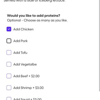 Bhan Thai Lao Kitchen - Shows 4 free choices but after you pay they call you and say you only have one choice or it's extra money so it's a scam - Thai Near Me - Vacaville, California Bhan Thai Lao Kitchen - Shows 4 free choices but after you pay they call you and say you only have one choice or it's extra money so it's a scam - Thai Near Me - Vacaville, California