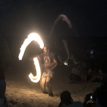 Full Moon Drum Circle - Fire dancer. - Beaches Near Me - Miami Beach, Florida Full Moon Drum Circle - Fire dancer. - Beaches Near Me - Miami Beach, Florida