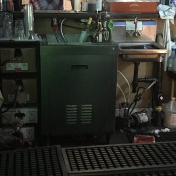 The Good Bar and Eatery - Drink dispenser cord and wine inside of the ice they make drinks with. - Music Venues Near Me - Long Beach, California