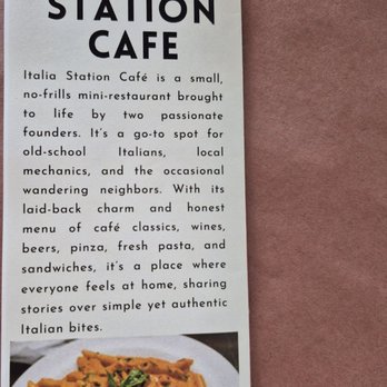 Italia Station Cafe - History - Sandwiches Near Me - Pompano Beach, Florida Italia Station Cafe - History - Sandwiches Near Me - Pompano Beach, Florida
