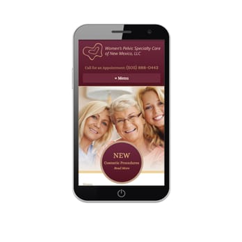 Website Design Plus - Responsive and mobile optimized website design for Women's Pelvic Specialty Care. - Web Design Near Me
