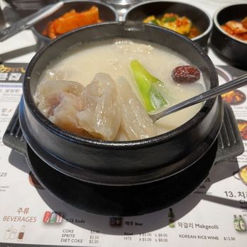 Kunjip - Ox knee w/ beef tendons soup - Korean Near Me - Santa Clara, California